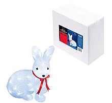 Фигура снеговик Uniel ULD-M2732-040/STA WHITE IP20 RABBIT-1 11032