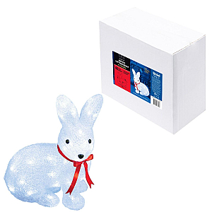 Фигура снеговик Uniel ULD-M2732-040/STA WHITE IP20 RABBIT-1 11032