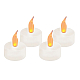 Набор свечей светодиодных Uniel ULD-F070 WARM WHITE TEACANDLE SET4 UL-00008592