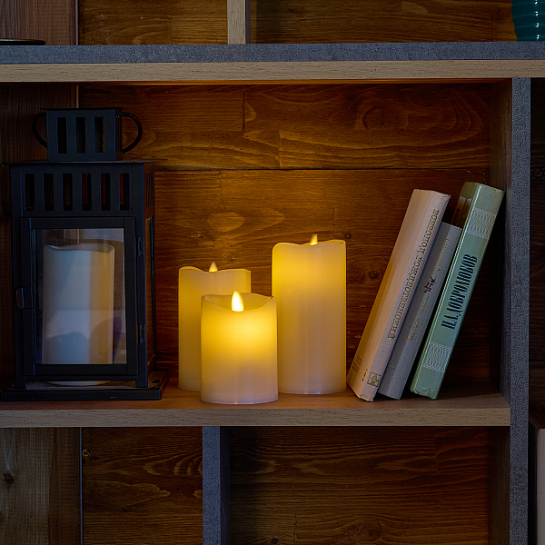 Фигурка светодиодная Свеча Uniel ULD-F065 WW RC CANDLE SET3 UL-00012459