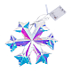 Светильник декоративный на батарейках Снежинка Uniel ULD-R512 3АА SNOWFLAKE UL-00012222