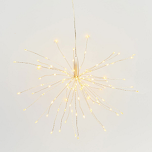 Фигура фейерверк Uniel ULD-H3030-150/DTA/3AA/RC WARM WHITE IP20 FIREWORKS UL-00009940