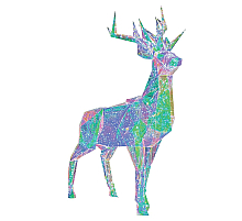 Светодиодная фигура Uniel ULD-R501 220V DEER UL-00011051