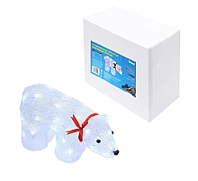 Фигура белый медведь Uniel ULD-M3423-040/STA WHITE IP20 WHITE BEAR 07954