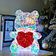 Светодиодная фигура Uniel ULD-R508 USB BEAR WITH HEART UL-00012217
