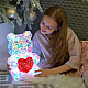 Светодиодная фигура Uniel ULD-R508 USB BEAR WITH HEART UL-00012217