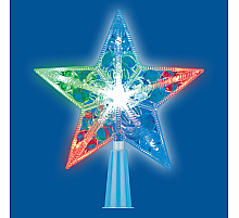Украшение звезда Uniel ULD-H1516-010/DTA MULTI STAR UL-00005491