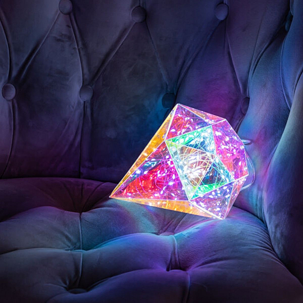 Светильник декоративный Брильянт на батарейках Uniel ULD-R507 3АА DIAMOND UL-00011057