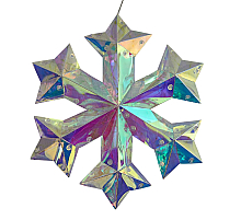 Светильник декоративный на батарейках Снежинка Uniel ULD-R512 3АА SNOWFLAKE UL-00012222