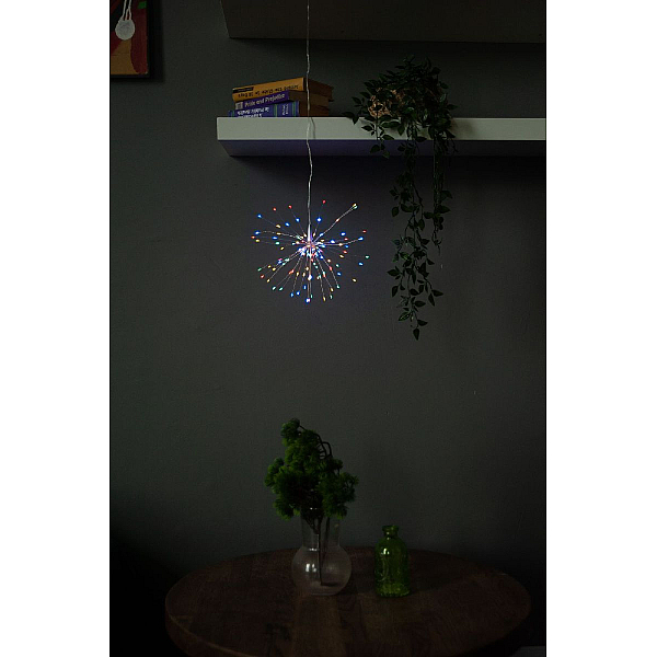Фигура фейерверк Uniel ULD-H3030-150/DTA/3AA/RC MULTI IP20 FIREWORKS UL-00009941
