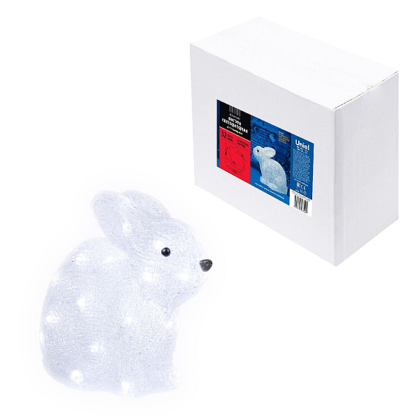 Фигура кролик Uniel ULD-M2724-032/STA WHITE IP20 RABBIT 09561