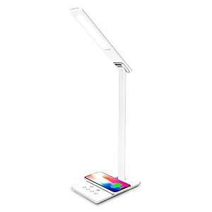 Настольная лампа с беспроводной зарядкой и USB портом Ambrella Light Desk DE581