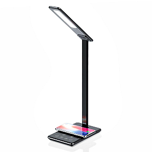 Настольная лампа с беспроводной зарядкой и USB портом Ambrella Light Desk DE582