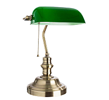 Настольная лампа Arte Lamp Banker A2492LT-1AB