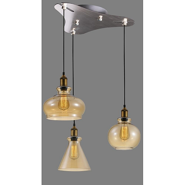Основание для люстры Crystal Lux D260-3 Nickel