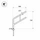 Кронштейн Arlight OXOR-SG2-1000x108-L1000 BLACK 051649