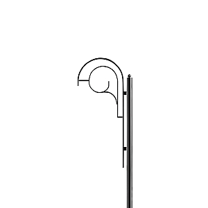 Кронштейн Arlight OXOR-SB2-1 BLACK 051633