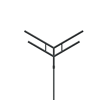 Кронштейн Arlight OXOR-SY4-3000x76-L1500 BLACK 051664