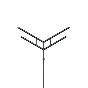 Кронштейн Arlight OXOR-SY4-3000x76-L1500 BLACK 051664