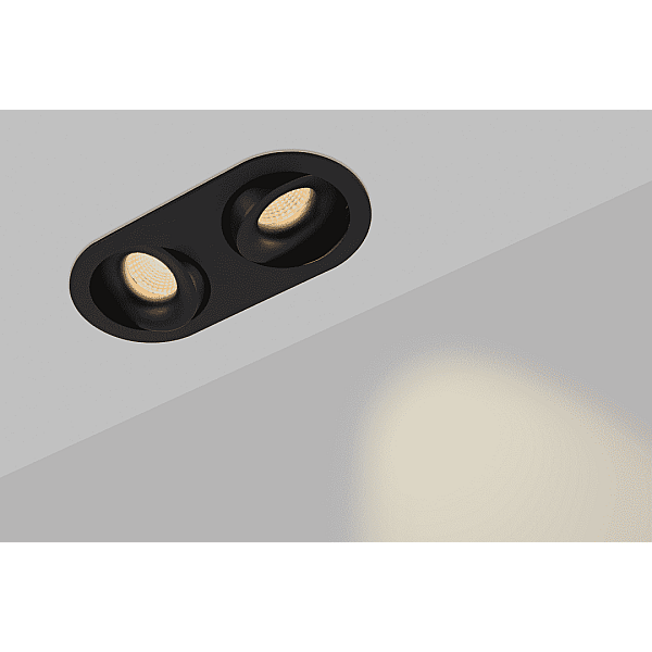 Корпус встраиваемого светильника SWG COMBO-2R2-BL 004161