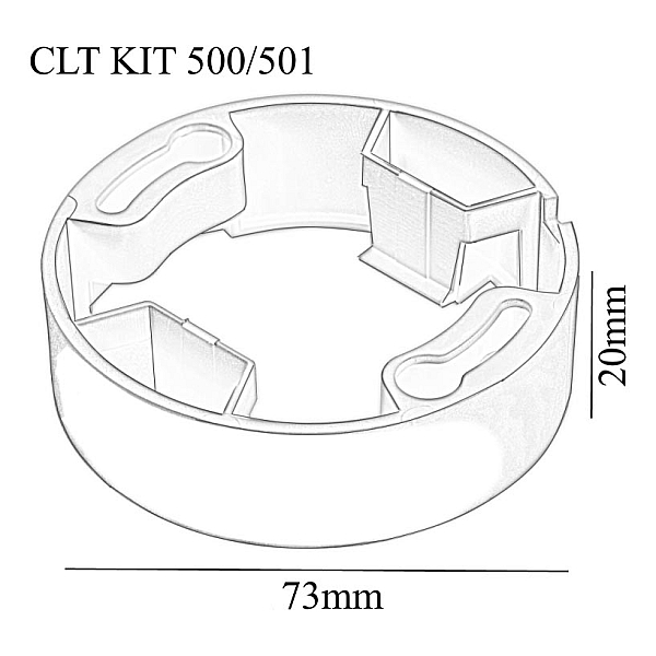 Переходник Crystal Lux CLT Kit 500/501