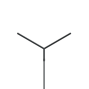 Кронштейн Arlight OXOR-SY2-3000x108-L1300 BLACK 051657