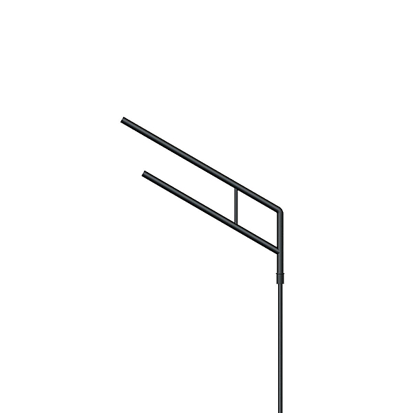Кронштейн Arlight OXOR-SG2-1300x76-L1500 BLACK 051650