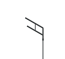 Кронштейн Arlight OXOR-SG2-1000x108-L1000 BLACK 051649
