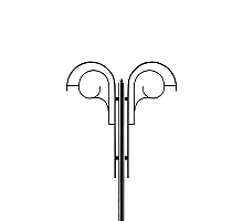 Кронштейн Arlight OXOR-SB2-2 BLACK 051634