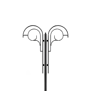 Кронштейн Arlight OXOR-SB2-2 BLACK 051634