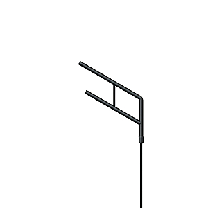 Кронштейн Arlight OXOR-SG2-1000x76-L1000 BLACK 051648