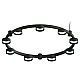 Корпус подвесной люстры Ambrella light DIY Spot Techno Ring SBK черный песок C9242
