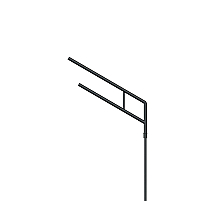 Кронштейн Arlight OXOR-SG2-1300x108-L1500 BLACK 051651