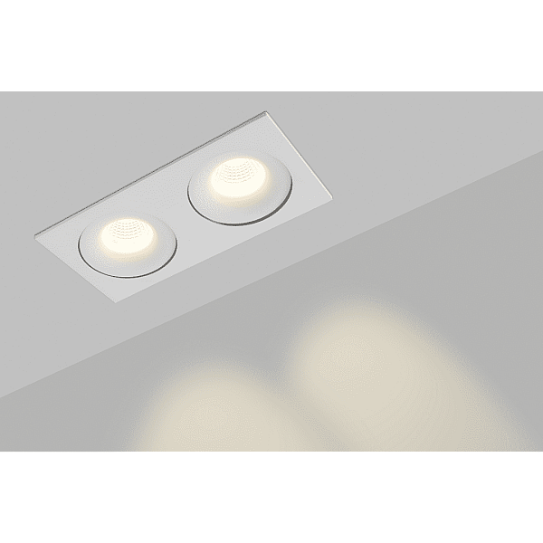 Корпус встраиваемого светильника SWG COMBO-2S2-WH 004158