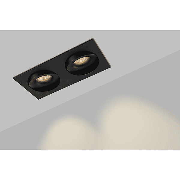 Корпус встраиваемого светильника SWG COMBO-2S2-BL 004159