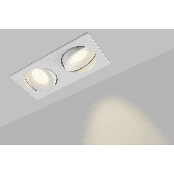 Корпус встраиваемого светильника SWG COMBO-2S2-WH 004158