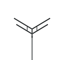 Кронштейн Arlight OXOR-SY4-3000x76-L1300 BLACK 051662