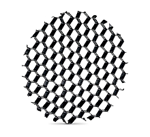 Рассеиватель Ideal Lux Smile Honeycomb Per Tracklights 20/30W 190181