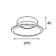 Рефлектор Italline Reflector for 3160 black