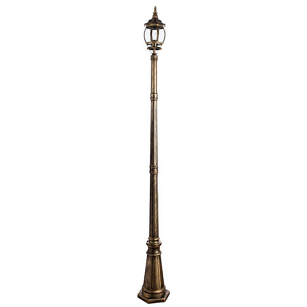 Садово-парковый светильник Arte Lamp Atlanta A1047PA-1BN