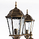 Садово-парковый светильник Arte Lamp Genova A1207PA-3BN