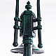 Садово-парковый светильник Arte Lamp Malaga A1086PA-3BG