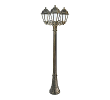 Уличный фонарь Fumagalli Artu Bisso/Saba 3L K22.158.S30.BYF1R