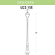 Уличный фонарь Fumagalli Gigi/Cefa U23.156.000.BYF1R