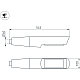 Уличный светильник Arlight OXOR-NOXT-EMP-545x100-25W Day4000 (BK, 120 deg, 230V) IP65 052478