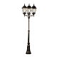 Садово-парковый светильник Arte Lamp Genova A1207PA-3BN
