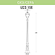 Уличный фонарь Fumagalli Gigi/Cefa U23.156.000.WYF1R