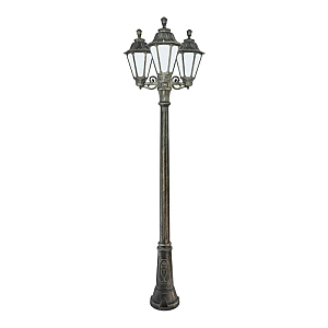 Уличный фонарь Fumagalli Gigi Bisso/Rut 3L E26.156.S30.BYF1R