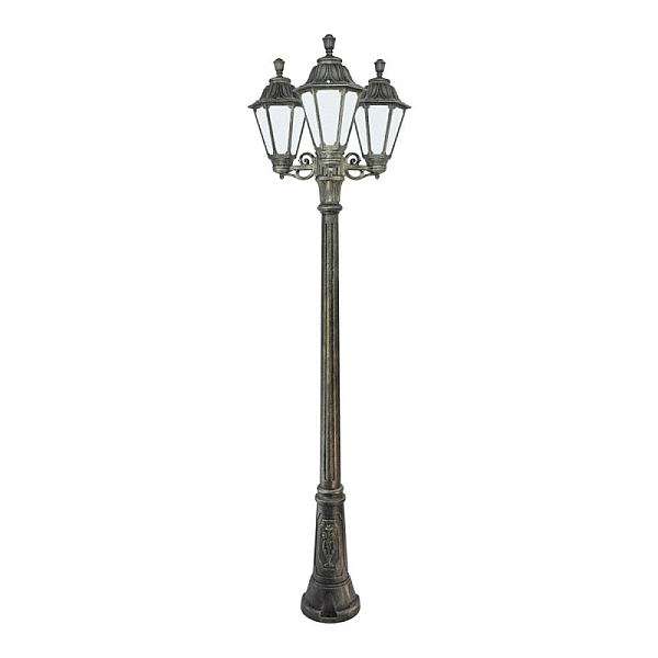 Уличный фонарь Fumagalli Gigi Bisso/Rut 3L E26.156.S30.BYF1R
