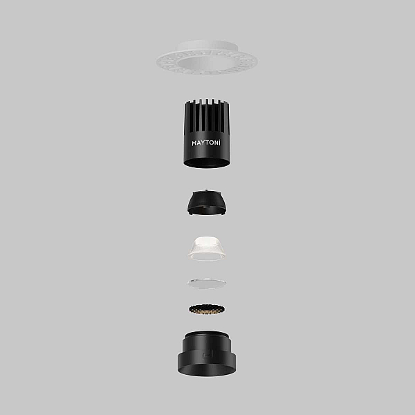 Стекло для пылевлагозащиты IP 44 для светильников серии Омут / Dip 10Вт Maytoni Technical Downlight Dip Glass001-D35